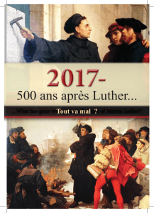 500 ans après Luther