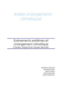 Atelier changements climatiques - Station météo à Besse sur Issole