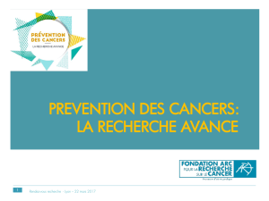 Diapositive 1 - Fondation ARC