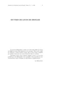 Fichier * - Fondation Louis de Broglie