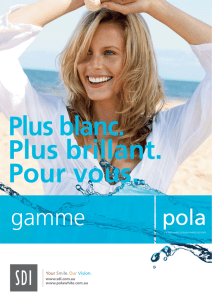 Pola Collection Brochure FRE INTER