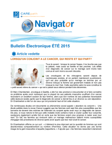 Bulletin Électronique ÉTÉ 2015