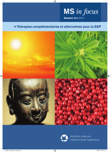 Thérapies complémentaires et alternatives pour la SEP