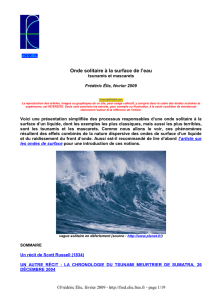 ondes solitaires