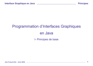 Programmation d`Interfaces Graphiques en Java - Jean