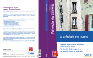 La pathologie des façades - Agence Qualité Construction