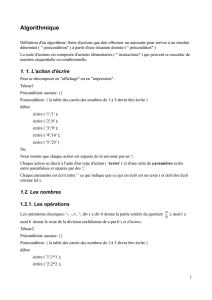 Algorithmes Cours ( PDF