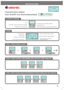 Comment bien utiliser mon chauffe-eau thermodynamique