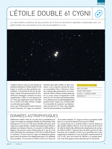 l`étoile double 61 cygni - Observation astronomique dans le 47