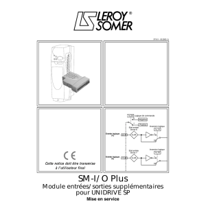 SM-I/O Plus - Leroy Somer