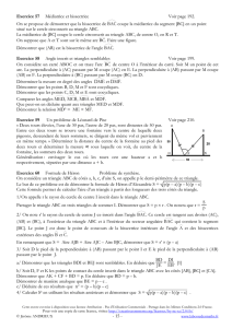 Sélection de 101 exercices Partie 5