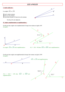 Angles - matheclair