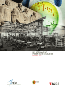 Les artisans de l`économie genevoise