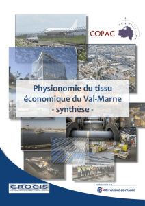 Physionomie du tissu économique du Val-Marne
