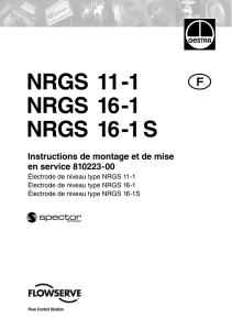NRGS 11-1 NRGS 16-1 NRGS 16-1S