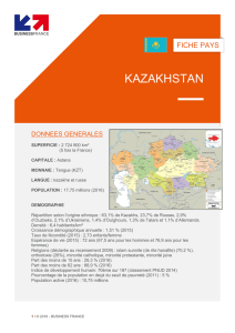 fiche pays Kazakhstan - Ile de france international