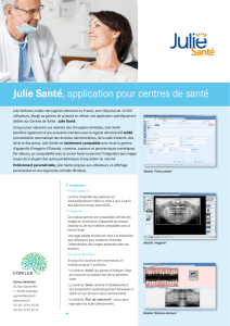 Julie Santé - Corilus InfoSanté, logiciel, centre de santé