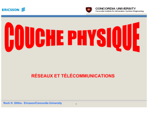 Couche physique - Concordia University