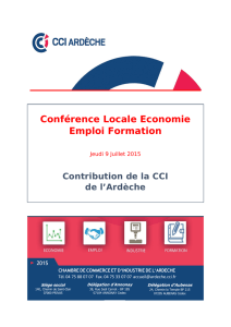Conférence Locale Economie Emploi Formation