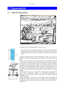 2. Trigonométrie