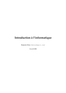 Cours d`architecture de l`ordinateur version PDF