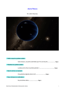 Astro`News - Randonnées et Astronomie