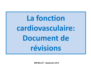 Révisions Fonction cardio-vasculaire déposé le 12-09