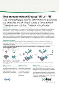 Test immunologique Elecsys® HTLV-I / II