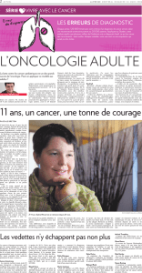 11 ans, un cancer, une tonne de courage