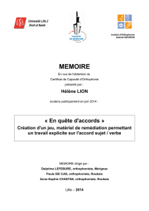 memoire - Service Central d`Authentification (CAS) Lille2