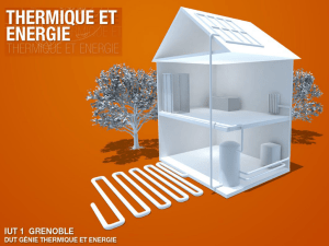 IUT1 Grenoble - Département Génie Thermique et Energie Les