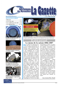 Gazette n°26 - Club d`Astronomie de Breuillet