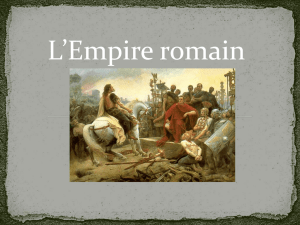 Empire romain- Espace temps