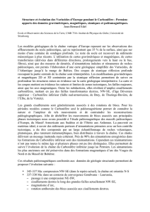 Resume - Eost - Université de Strasbourg