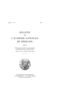 2003.2 - Académie nationale de médecine