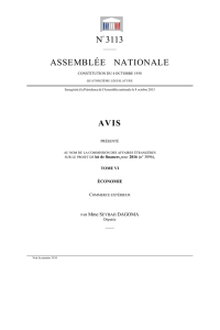N° 3113 ASSEMBLÉE NATIONALE