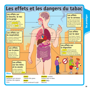 Les effets et les dangers du tabac