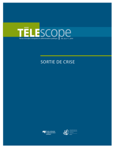 sortie de crise - Télescope