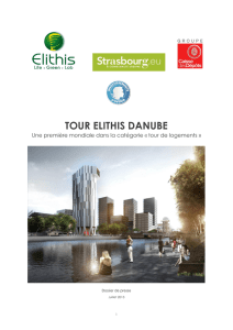 Dossier de Presse - Tour Elithis Danube