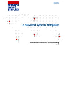 Le mouvement syndical à Madagascar - fes