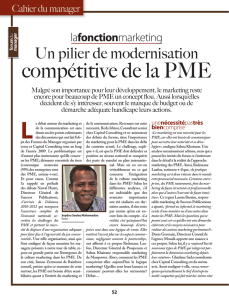 compétitive de la PME