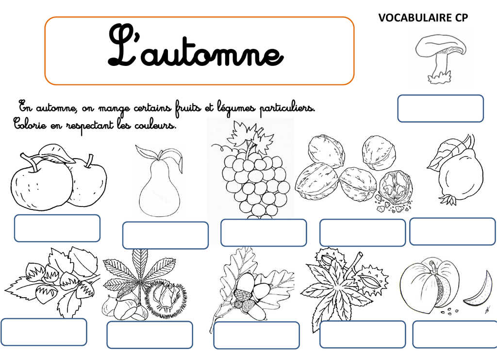 L automne En Automne On Mange Certains Fruits Et L gumes