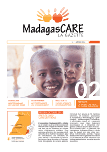 la gazette - Association MadagasCARE