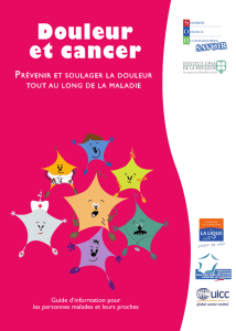 Douleur de cancer - e-DPC