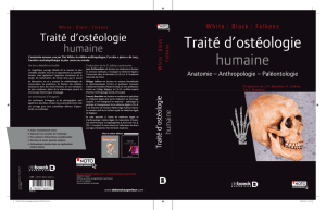 I Traité d`ostéologie humaine