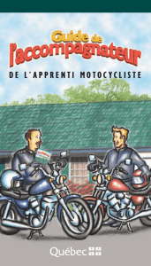 Guide de l`accompagnateur de l`apprenti motocycliste