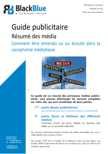 Guide publicitaire - marketing, communication et prospection