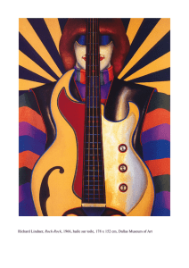 Richard Lindner, Rock-Rock, 1966, huile sur toile, 178 x 152 cm