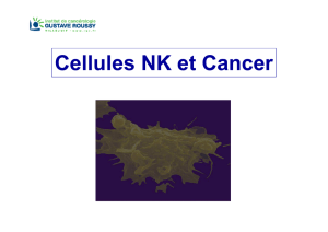 cellules NK et cancer Mars 2011