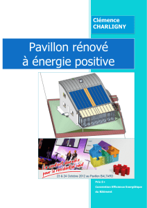 Pavillon rénové à énergie positive